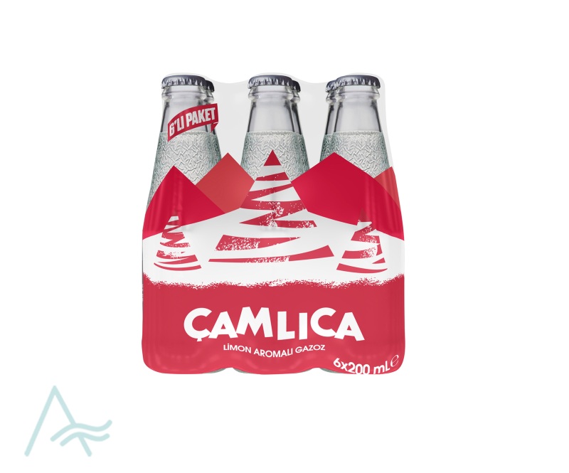 ULKER CAMLICA LEMON 6X200 ML